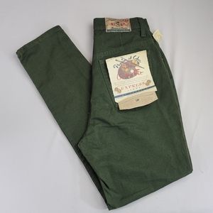 Vtg Express Passion Of Color Contour Fit 100% Cotton USA Made Jeans Sz 11/12